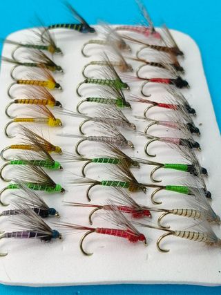 Set 32 Moscas Ahogadas Mosquitos Leoneses