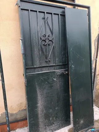 Puerta hierro exterior