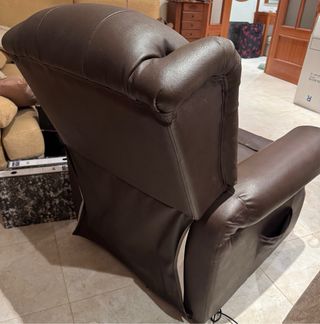 Sillones de piel reclinables e inclinables