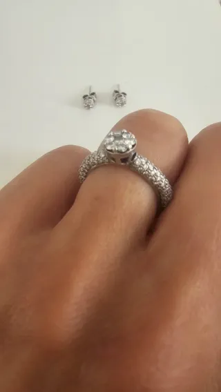 Conjunto de Joyas Diamante talla 9 España