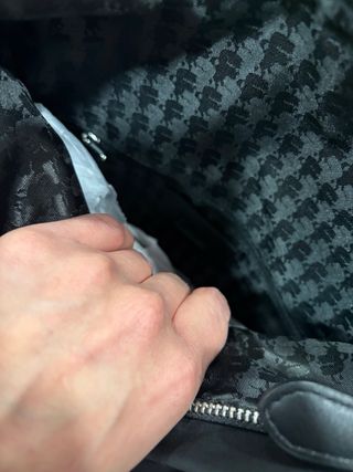 Bandolera Karl Lagerfeld IKON FOLDED Negra