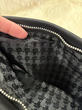 Bandolera Karl Lagerfeld IKON FOLDED Negra