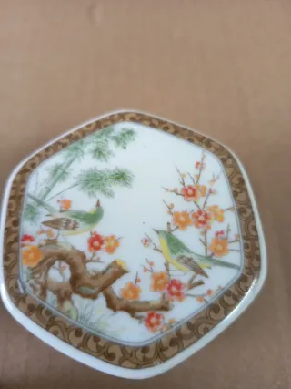Joyeros porcelana Japón corazón y octogonales