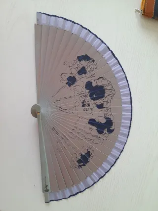 Lote de 8 ventagli decorati