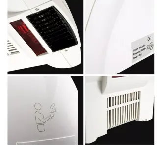 Asciugamani Elettrico da Parete 1800W con Sensore