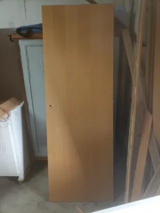 Puerta de madera interior.2 unidades.Precio unidad