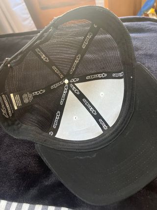 Gorra Alpinestars Blanca y Negra