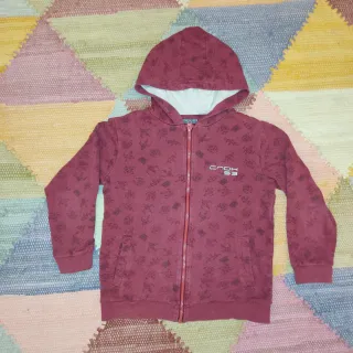 Jaqueta dessuadora amb cremallera nen talla 9 anys