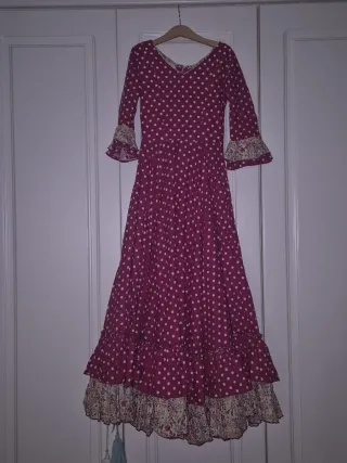 Traje Flamenca Niña Carmen Jimenez Talla 10