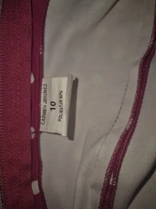 Traje Flamenca Niña Carmen Jimenez Talla 10