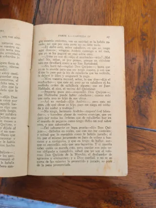 Libro: Don Quijote de la Mancha