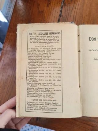 Libro: Don Quijote de la Mancha