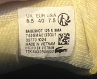 Zapatillas Lacoste Baseshoot 125 Azul