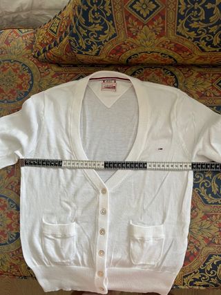 Chaqueta Tommy Hilfiger Blanca Talla M