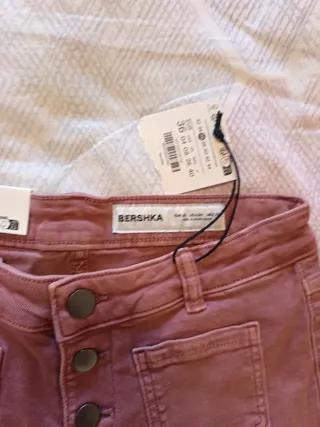 Pantalones Bershka rosas nuevos
