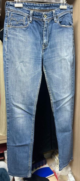 Pantalón vaquero recto Levi's azul