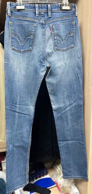 Pantalón vaquero recto Levi's azul