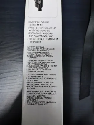 Monopie Manfrotto Compact