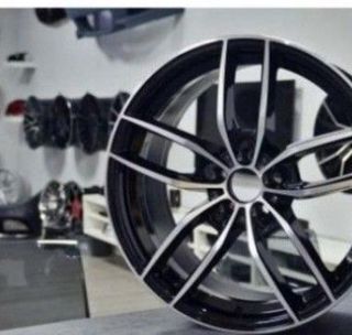 JUEGO DE 4 LLANTAS 18 STAR BLK VW039 5x100