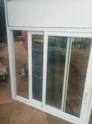 Ventanas de aluminio blancas 125 euros unidad