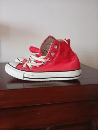 Converse All Star Rojas Talla 36.5