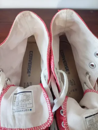 Converse All Star Rojas Talla 36.5