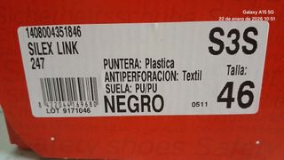 Botas de seguridad Panter Silex Link