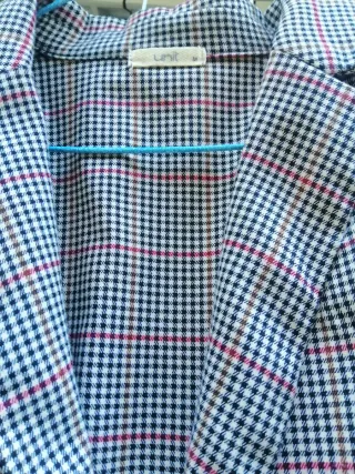 Chaqueta de señora a cuadros