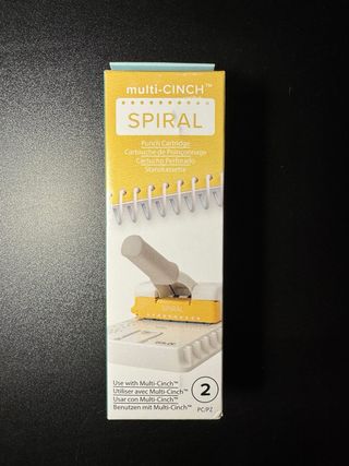 Cartuccia per punzonatura Multi-Cinch Spiral