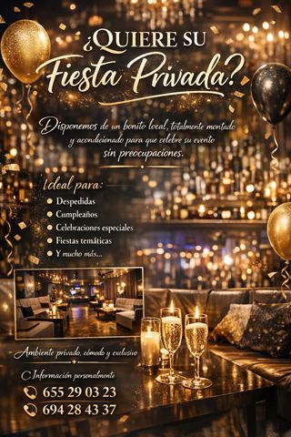 Local para Fiestas Privadas