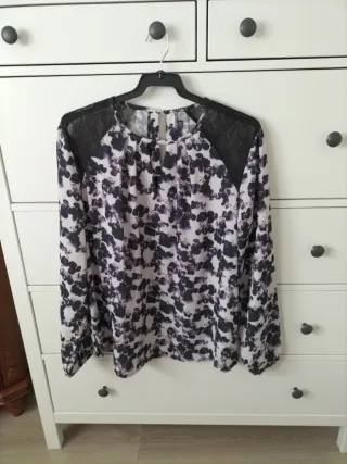Blusa de señora estampada
