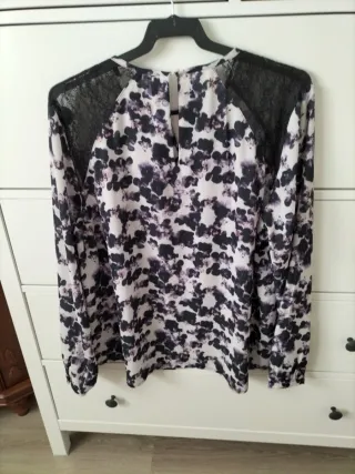 Blusa de señora estampada