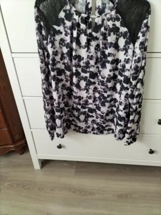 Blusa de señora estampada