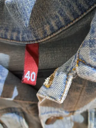 Cazadora Vaquera Mujer Talla 40