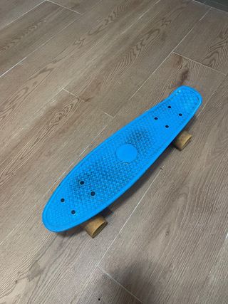 Skate azul tipo Penny Board