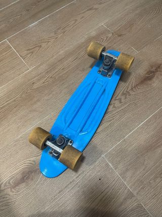 Skate azul tipo Penny Board