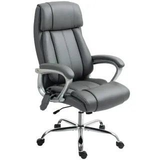 Silla de Oficina Ergonómica con Masaje y Calor