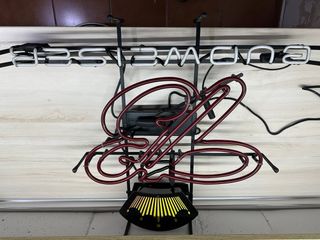 Cartel Neón Budweiser Corona