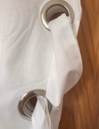 Blusa blanca algodón con ojales