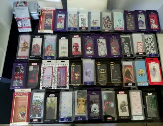 Pack Fundas Móvil Disney,marvel,star wars,friends