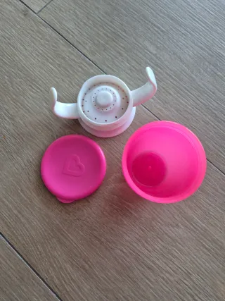 Vaso aprendizaje Munchkin bebé rosa