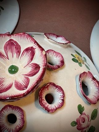 Pareja Tulipiére Vieuve Perrin S. XIX