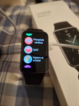 Pulsera de actividad negra