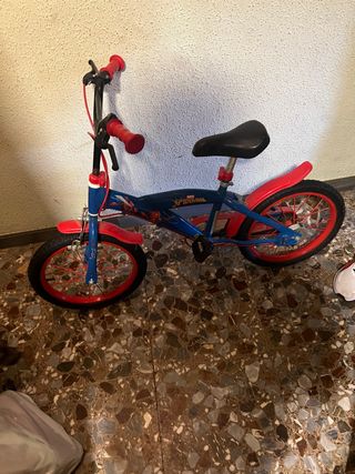 Bicicleta infantil Spiderman
