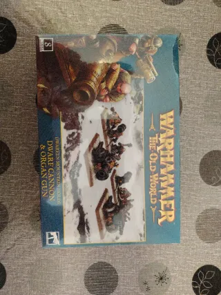 Warhammer Old World: Cañón y Órgano Enano