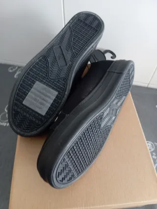 NUEVAS!!! Zapatillas Negras Plataforma Talla 39