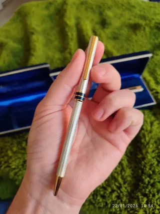 Bolígrafos Aurora Plata Maciza 925