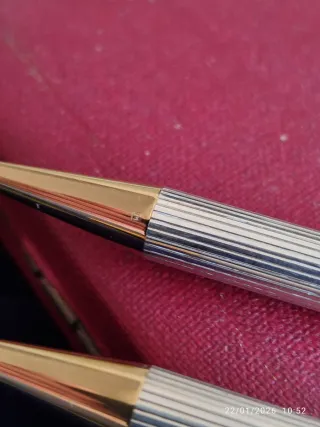 Bolígrafos Aurora Plata Maciza 925