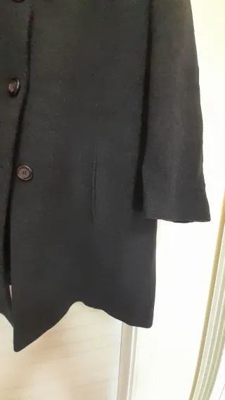 Cappotto Lana e Cashmere Nero