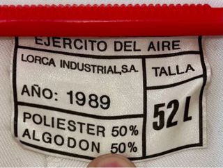 Chaqueta Blanca Ejército del Aire Antigua